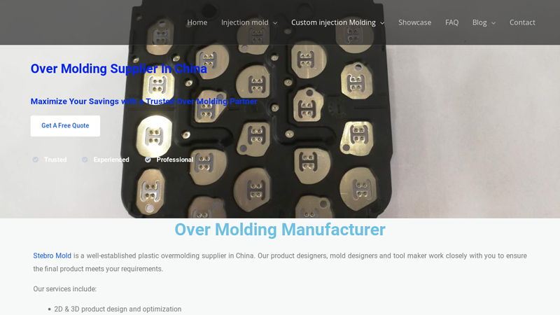 Image of Best Plastic And Rubber Over Molding supplier in China