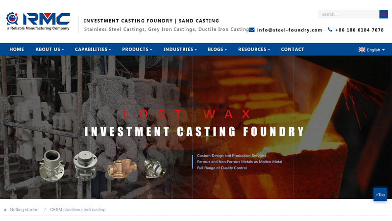 Image of China CF8M Stainless Steel Casting Manufacturers, Companies, Factories ...
