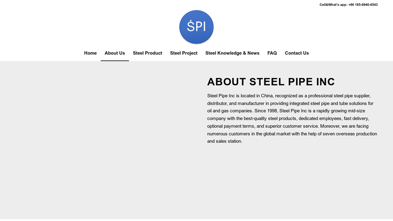 Image of API Line Pipe Manufacturer In China- SPI Ltd