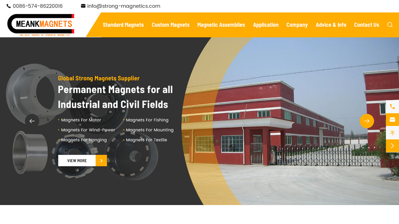 Image of China Permanent Magnet Company/Manufacturer/Supplier/Factory | BeiLun Meank