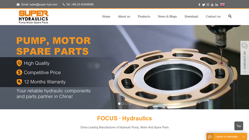 Image of China Hydraulic Pump,Hydraulic Motor and Pump Parts Manufacturer_Super ...