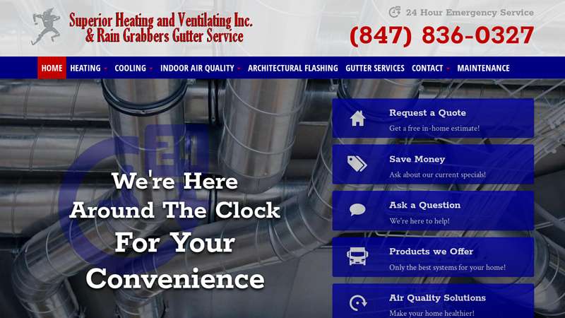 Superior Heating and Ventilating, Inc