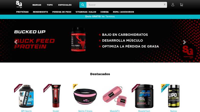 SuplementosGYM! Tu mejor opcin en Suplementos Alimenticios/Deportivos
