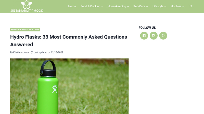 Image of Hydro Flasks: 33 Most Commonly Asked Questions Answered