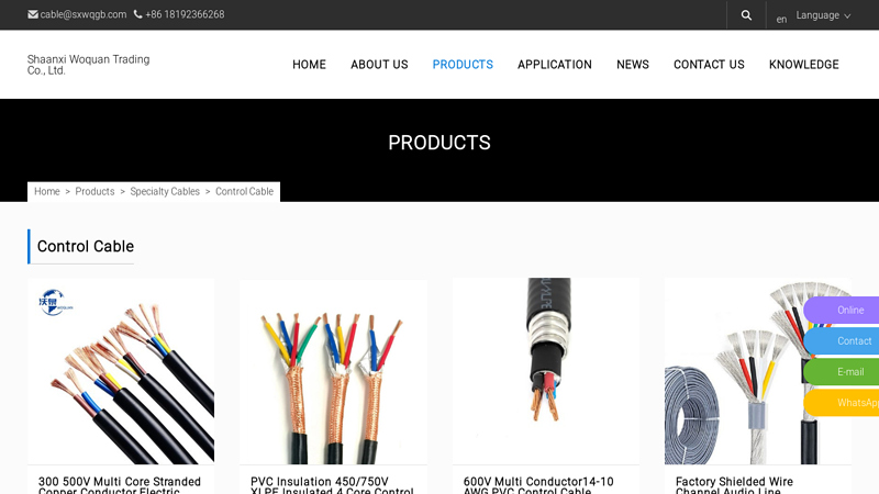 Image of China Control Cable Manufacturers Suppliers