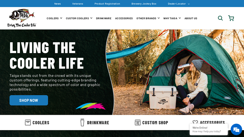 Taiga Coolers - Custom Coolers - Made in the USA - Veteran Owned