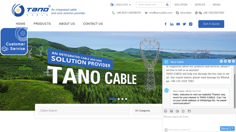 Bare Conductor, Overhead Insulated Cable, Power Cable, Concentric cable