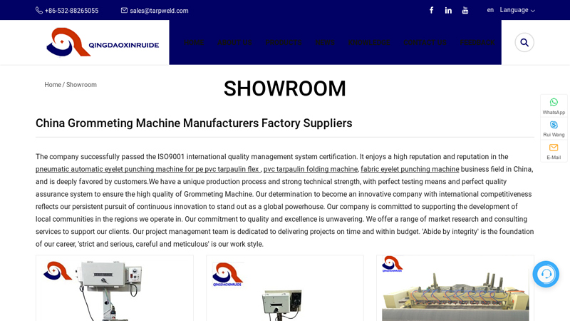 Image of China Grommeting Machine Manufacturers, Suppliers