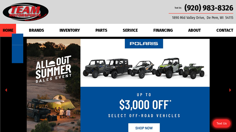 Team Motorsports | Motorcycle & Off-Road Dealer in De Pere WI