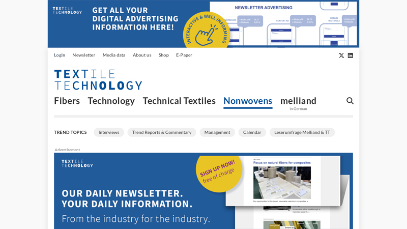 Image of Top 10 nonwovens manufacturers in China