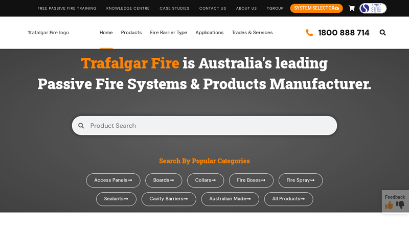 Trafalgar Fire Rated Systems and Services| Australian Made