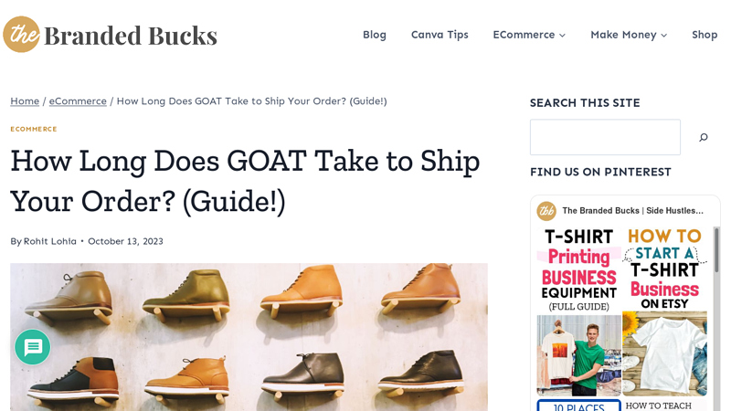 Image of How Long Does GOAT Take to Ship Your Order? (Guide!)