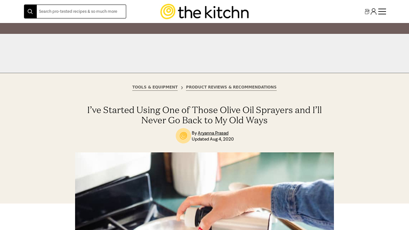 Image of Misto Olive Oil Sprayer Review | The Kitchn