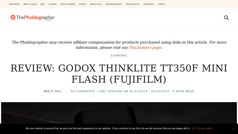 Image of Review: Godox Thinklite TT350F Mini Flash (Fujifilm)