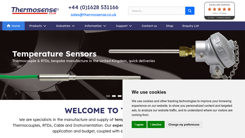 Thermosense (Temperature and Process Measurement)