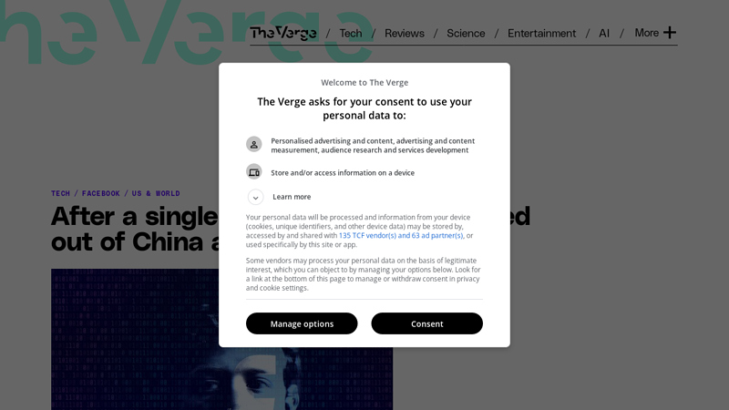 Image of Facebook opens a subsidiary in China, a breakthrough for the banned ...