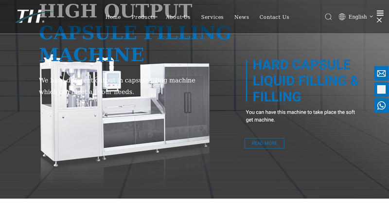 Image of capsule filling machine, capsule filler manufacturer