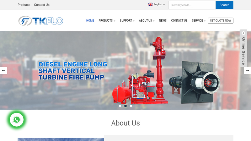 Well Point Water Pump, Submersible Pump, Vertical turbine Pump - Tongke