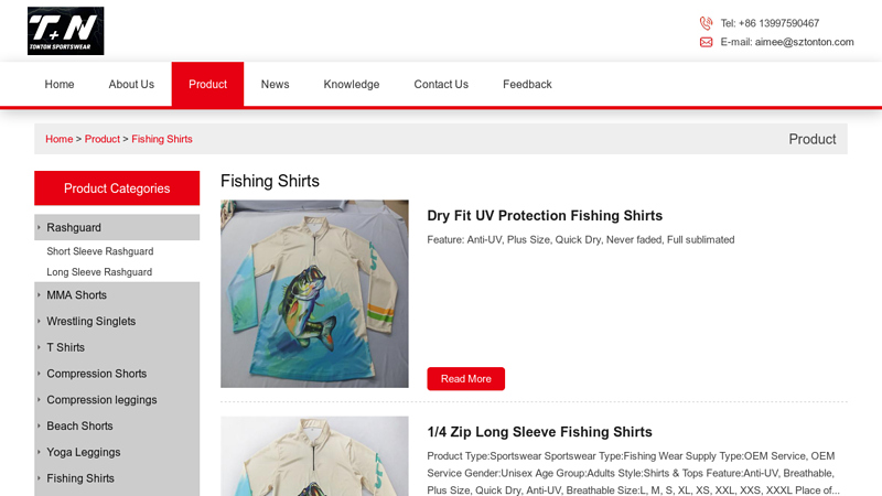 Image of Wholesale Bulk Custom Fishing Shirts