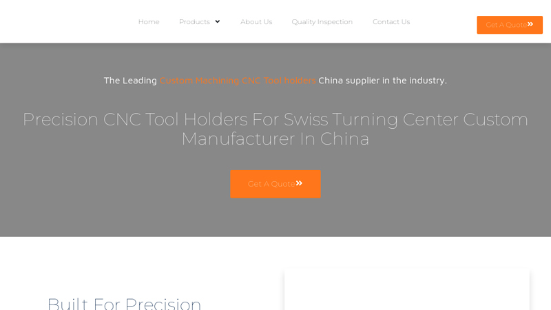 Image of Tool Holders For CNC Lathes Custom Manufacturer In China