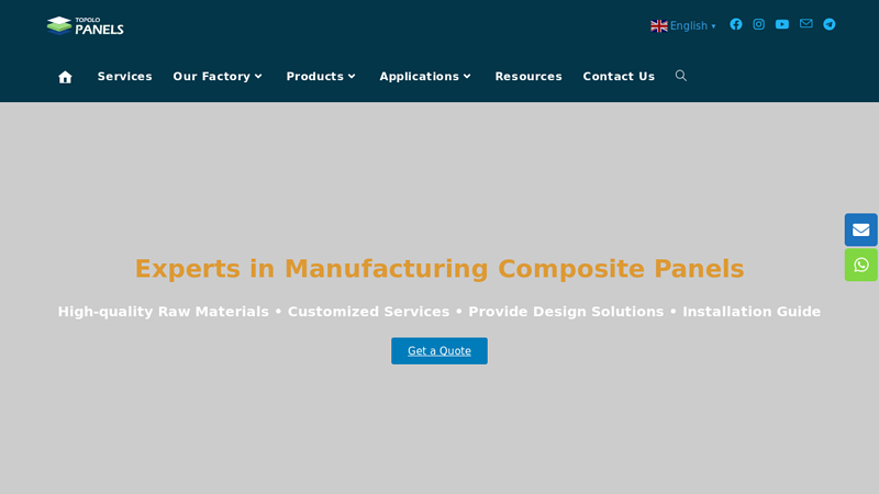 Composite Sandwich Panel Manufacturer
