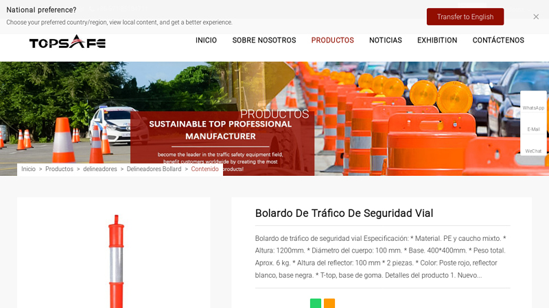 Image of Fabricantes y proveedores de bolardos de tr谩fico de seguridad vial de ...