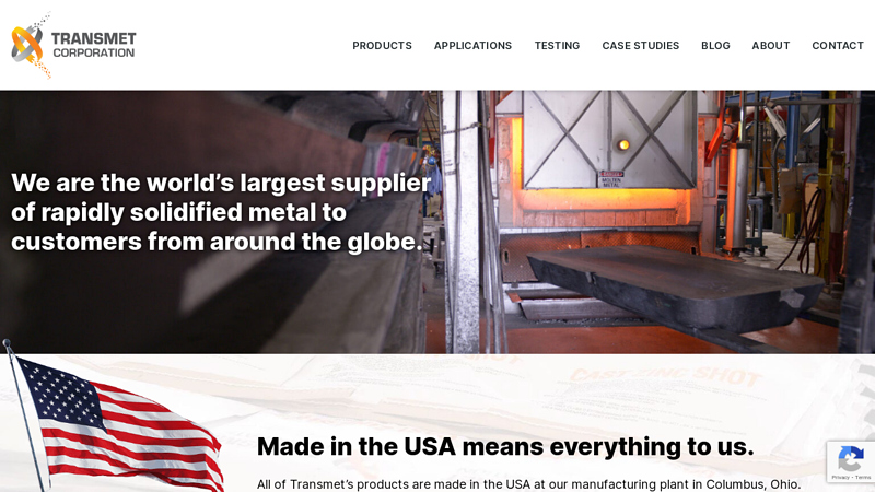 Transmet: Manufacturer & Supplier Solidified Metal Products