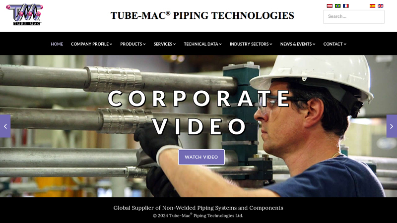 Non-Welded Piping Systems & Components Supplier | Tube-Mac