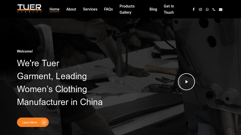 Image of Tuer Garment | Clothing Manufacturer in China