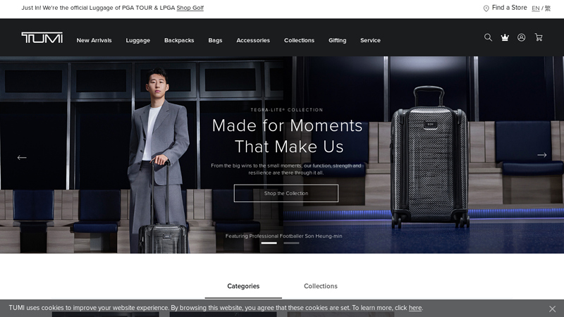 Explore TUMI Travel Products | TUMI Hong Kong Official Website