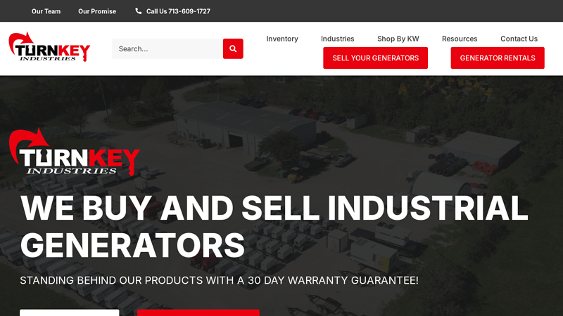 Industrial Generators For Sale | We Buy & Sell Industrial Generators