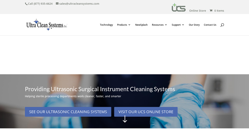 Ultrasonic Cleaning Systems | Ultra Clean Systems, Inc
