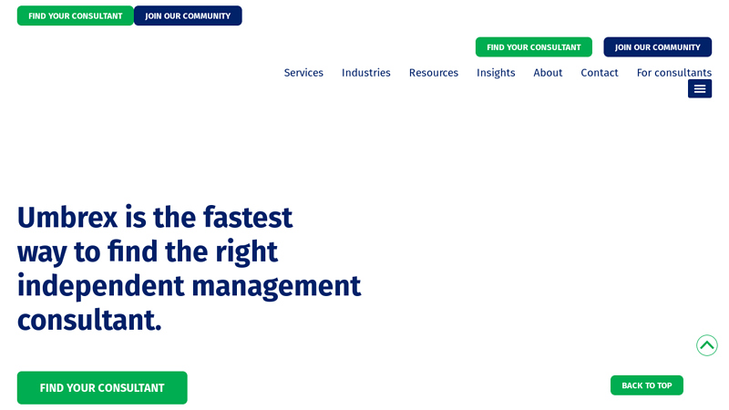 Umbrex Consulting: Independent Management Consultants