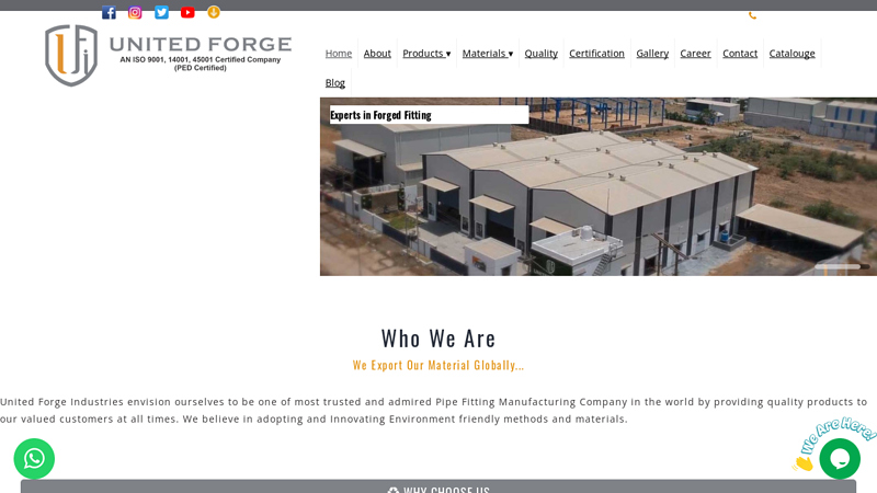 Carbon Steel Pipe & Forged Fittings Manufacturer & Supplier in India