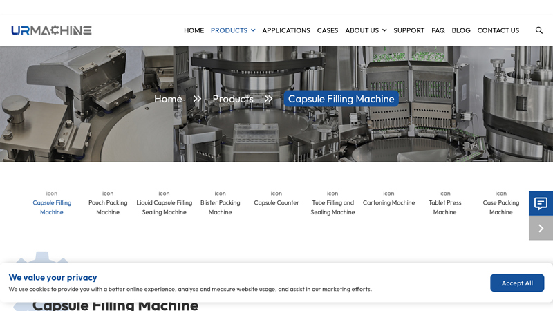 Image of Automatic Capsule Filling Machine, Capsule Polishing Machine