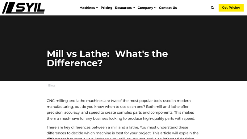 Image of Mill vs Lathe: What