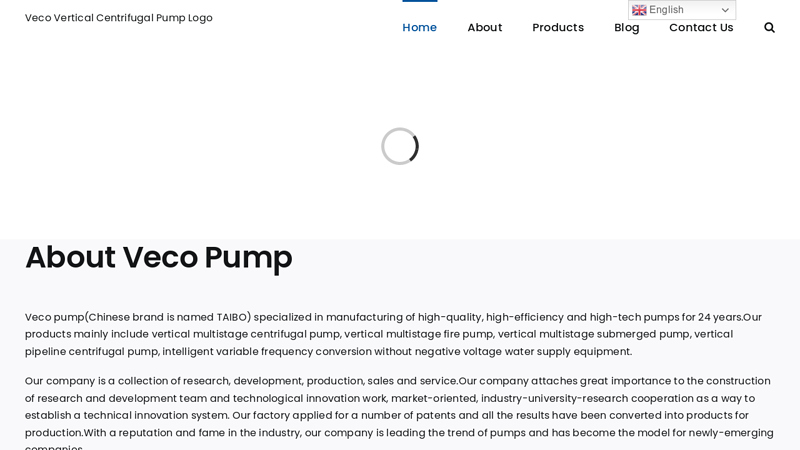Image of Veco Vertical Centrifugal Pump