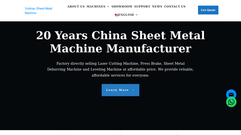 Image of China Sheet Metal Machine Manufacturer