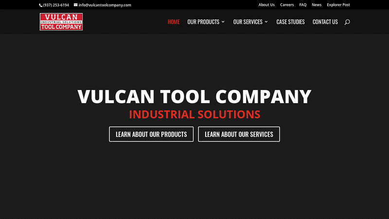 Vulcan Tool Company Brehm Shimmy Die Trim Tooling, Brehm, Rimgmaster & Ultimate Tube Cutters, Vulcanaire, Welding and Fabrication, Machining Services