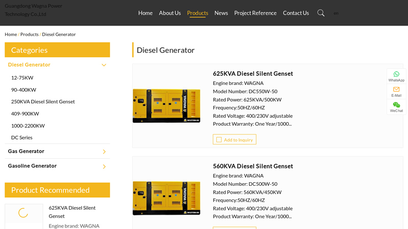 Image of China Diesel Generator Manufacturers Suppliers Factory