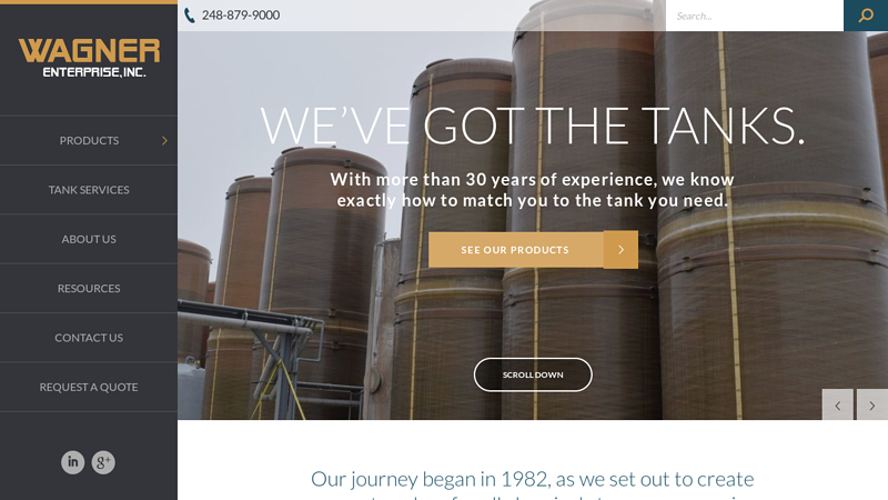 Chemical Storage and Processing | Wagner Enterprise, Inc.