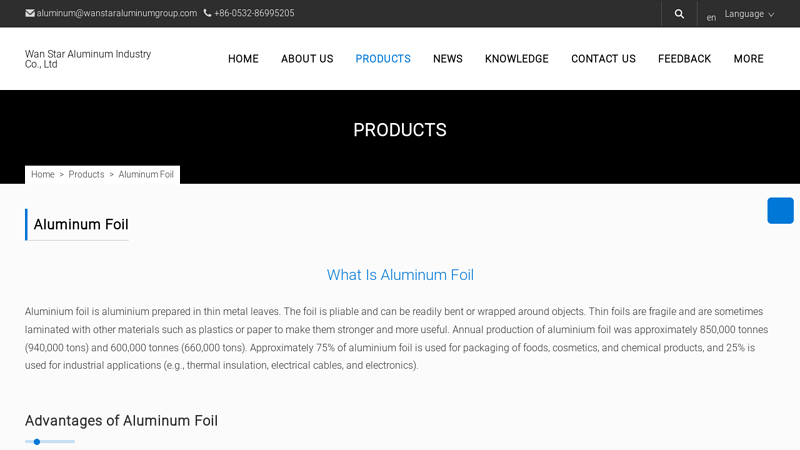 Image of China Aluminum Foil Manufacturers