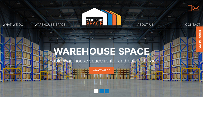 Warehouse space to rent or hire & pallet storage rates