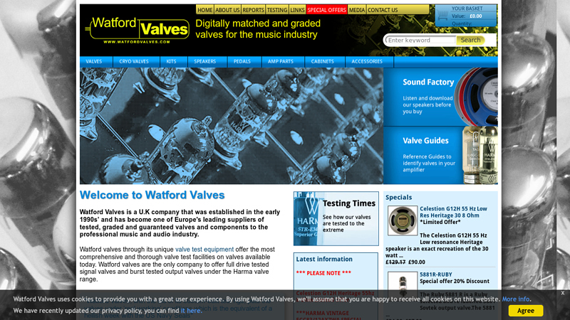 Watford Valves, one of Europe