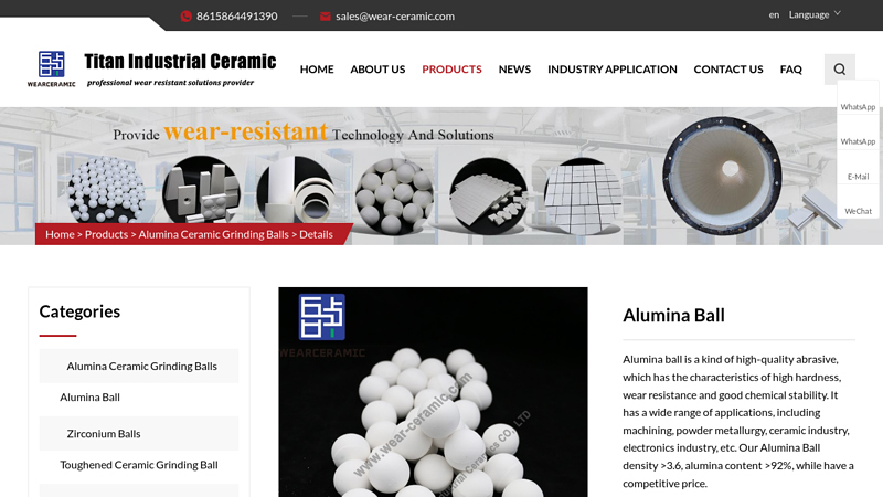 Image of Alumina Ball Manufacturers, Suppliers, Factory