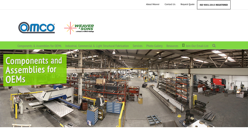 Custom Fabrication Shop | Weaver - OMCO | Weaver