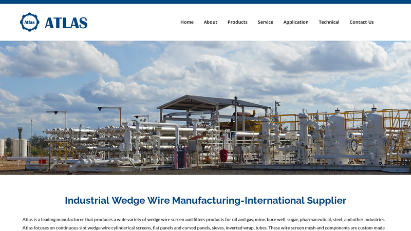 Wedge Wire Screen for Oil and Gas, Mining and Screening