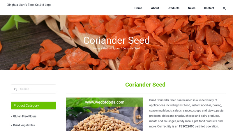Image of China Coriander Seed Manufacturers & Suppliers