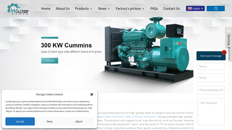 Image of Marine diesel generator Manufacturers & Suppliers | China Marine diesel ...