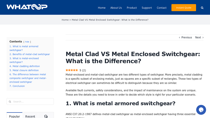 Image of Metal Clad VS Metal Enclosed Switchgear: What is the Difference?